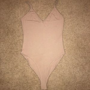 Tan bodysuit